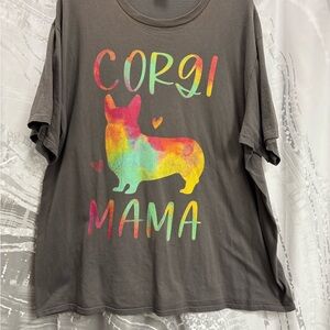 Corgi Mama Graphic T-Shirt